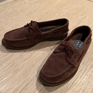 SPERRY Top Sider 2 EYE BOAT SHOES 10 M Brown
